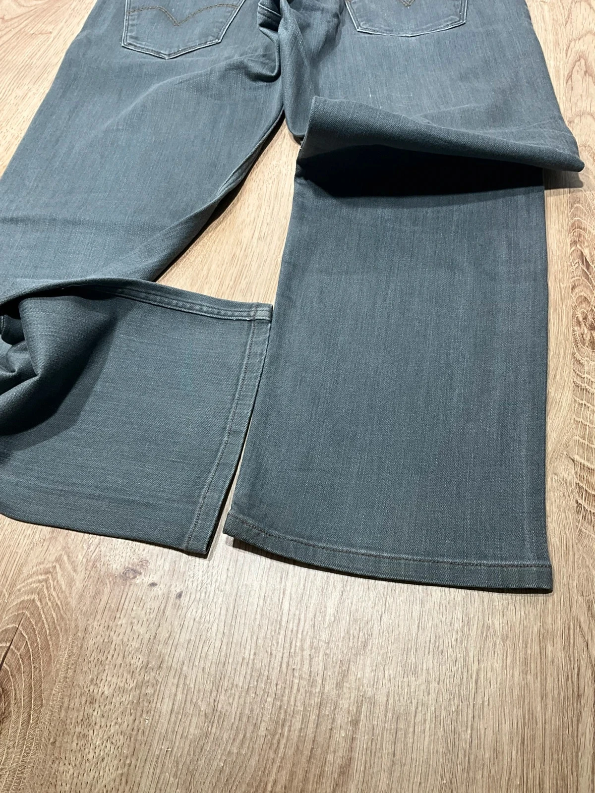 Jean Levi's 504 Coupe Regular Straight W34 L30 Vintage Coton GrisLvh 022 – photo 7